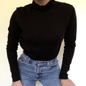 Black Layering Turtleneck